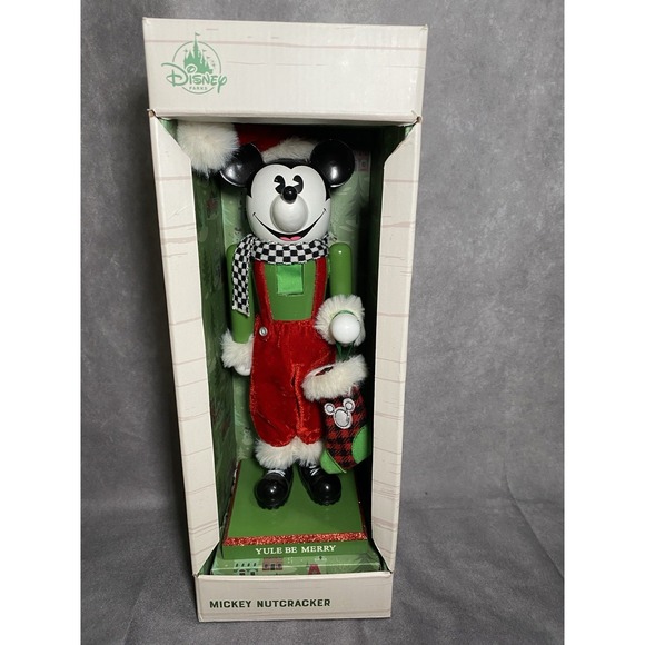 Disney Parks Other - Disney Parks Collectible Mickey Mouse Christmas Holiday Nutcracker 12.5"